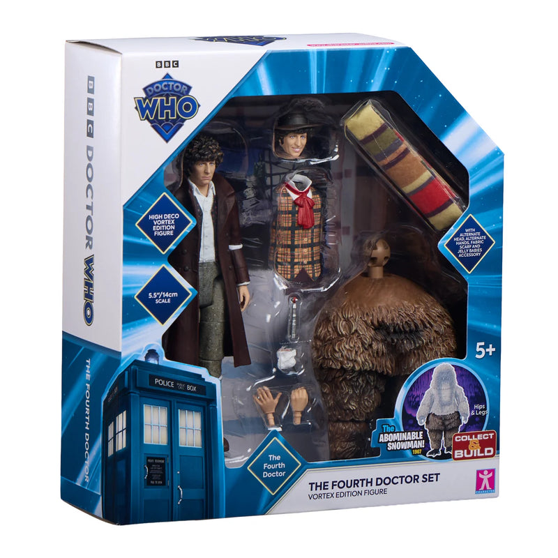 Doctor Who Vortex Edition The Fourth Doctor Set (Collect-and-build Yeti)