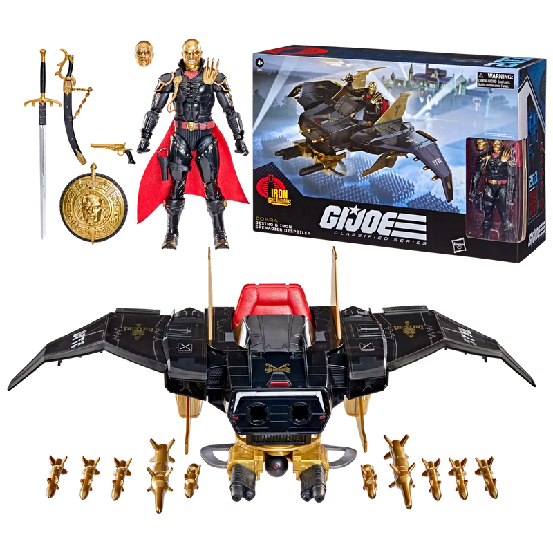 Deposit: G.I. Joe Classified Series #203, Destro & Iron Grenadier Despoiler