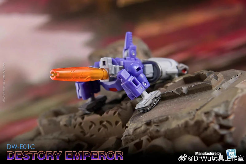 Dr.Wu DW-E01C Destroy Emperor Galvatron & DW-E29 Destroy Planet Grand Galvatron Japanese Version Set of 2