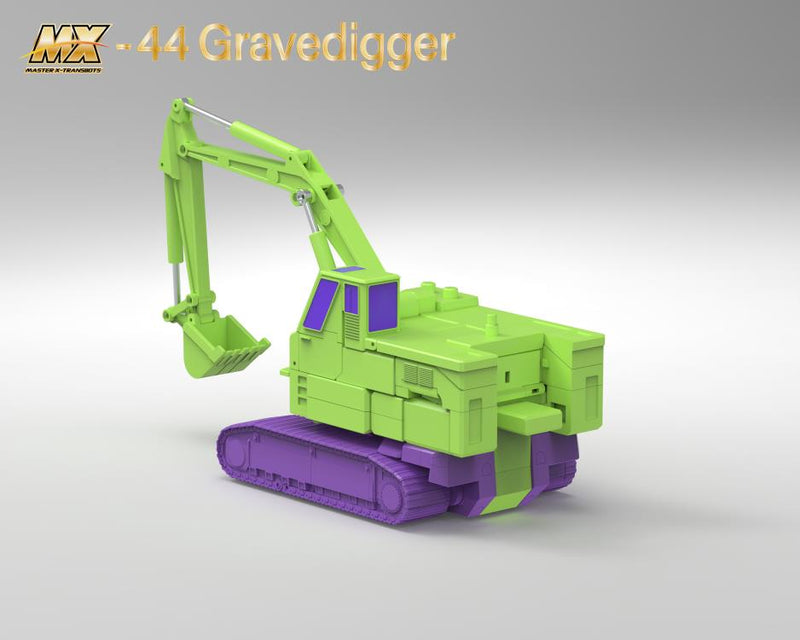 X-Transbots MX-44 Gravedigger | Scavenger (Devastator)