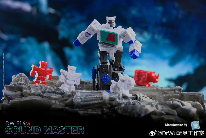 Dr.Wu DW-E02M Monitor & DW-E16M Sound Master SG Ver. | Soundwave & Blaster Set of 2