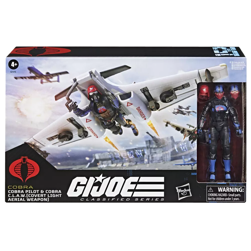 G.I. Joe Classified Series #152, Cobra Pilot & Cobra C.L.A.W. (Covert Light Aerial Weapon)