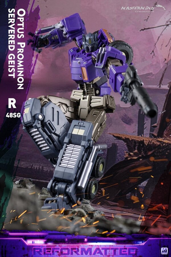 Mastermind Creations R-48SG Optus Prominon Servered Geist Shattered Glass Version
