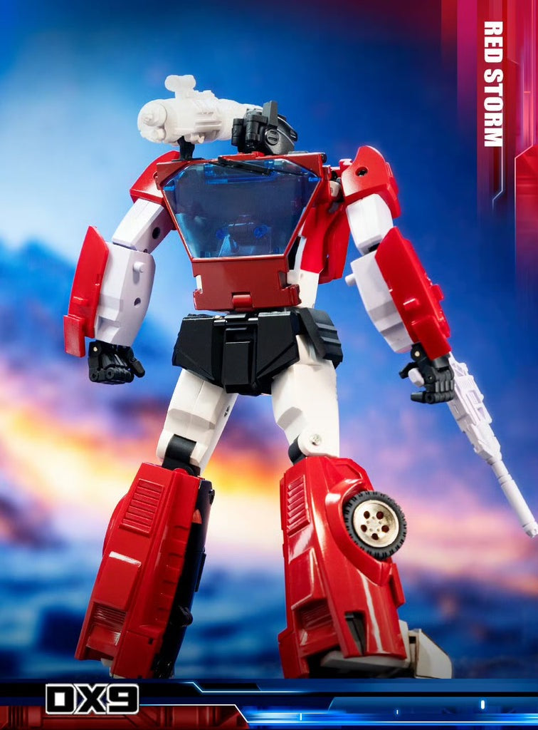 DX9 Toys D-21 Red Storm | Sideswipe