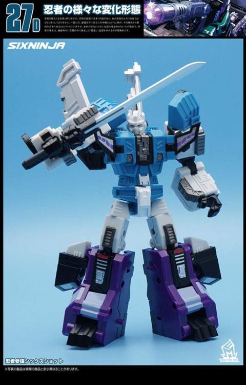 MechFansToys MFT MF-27D SixNinja Sixshot