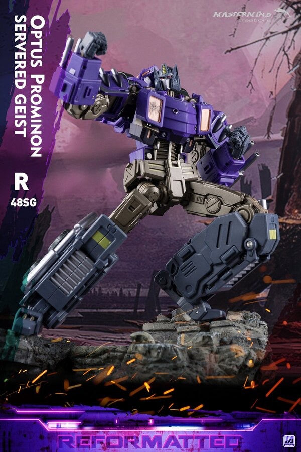 Mastermind Creations R-48SG Optus Prominon Servered Geist Shattered Glass Version