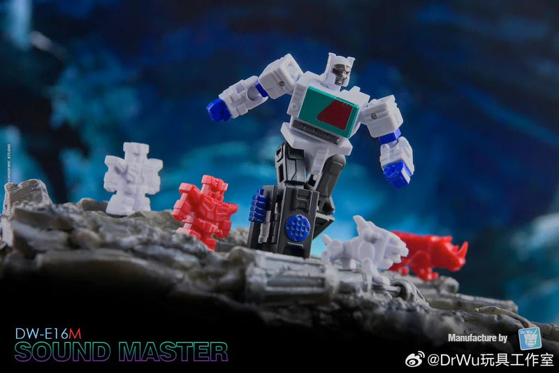 Dr.Wu DW-E02M Monitor & DW-E16M Sound Master SG Ver. | Soundwave & Blaster Set of 2