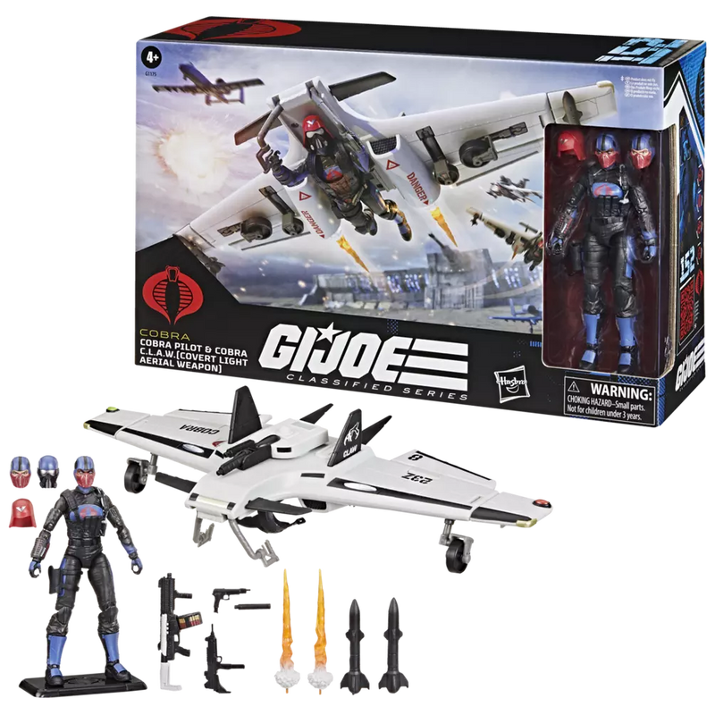 G.I. Joe Classified Series #152, Cobra Pilot & Cobra C.L.A.W. (Covert Light Aerial Weapon)