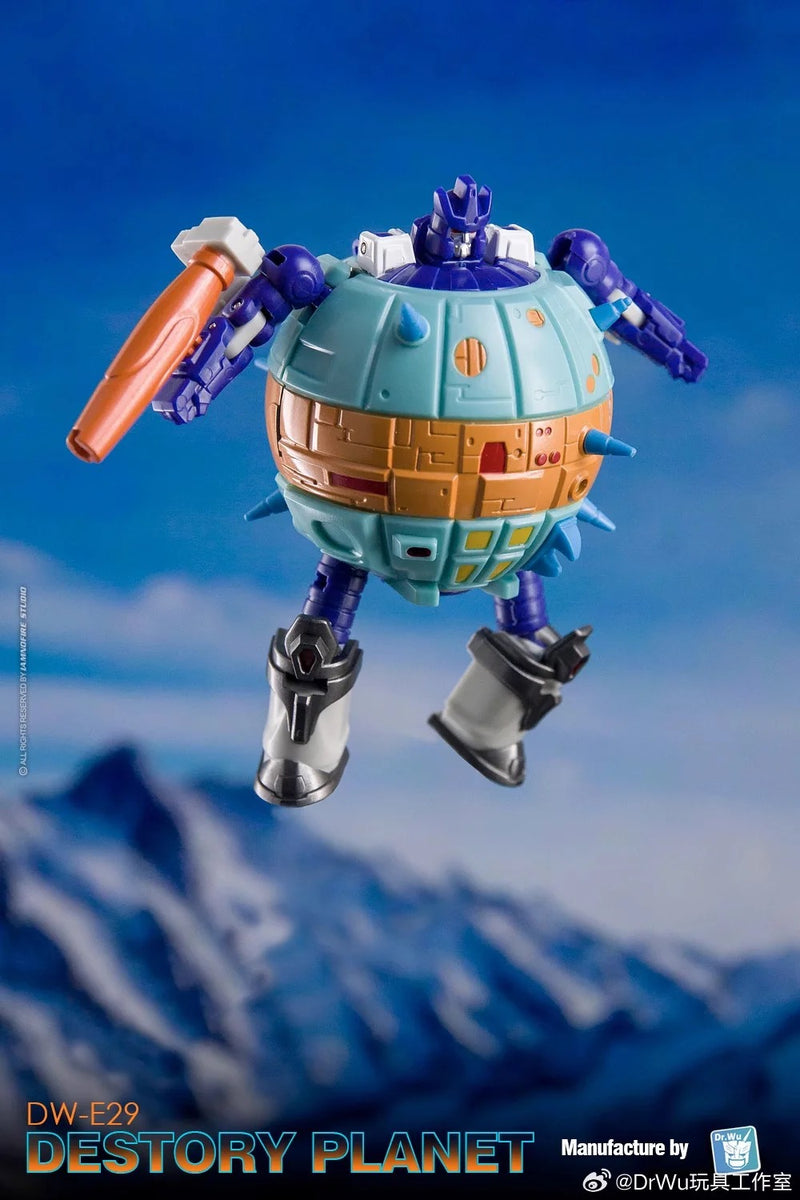 Dr.Wu DW-E01M Destroy Emperor Galvatron & DW-E29 Destroy Planet Grand Galvatron Comic Version Set of 2