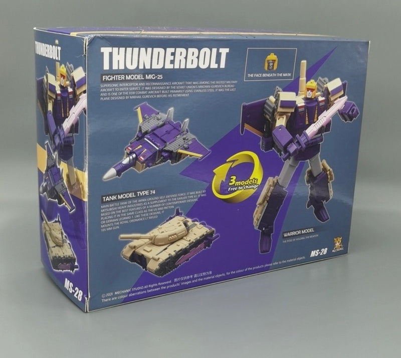MechFansToys MFT Mechanic Toys MS28 Thunderbolt Blitzwing