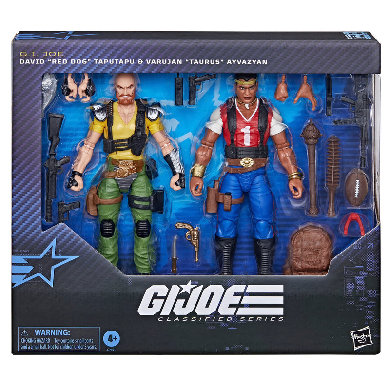 G.I. Joe Classified Series #193, David“Red Dog” Taputapu & Varujan “Taurus” Ayvazyan