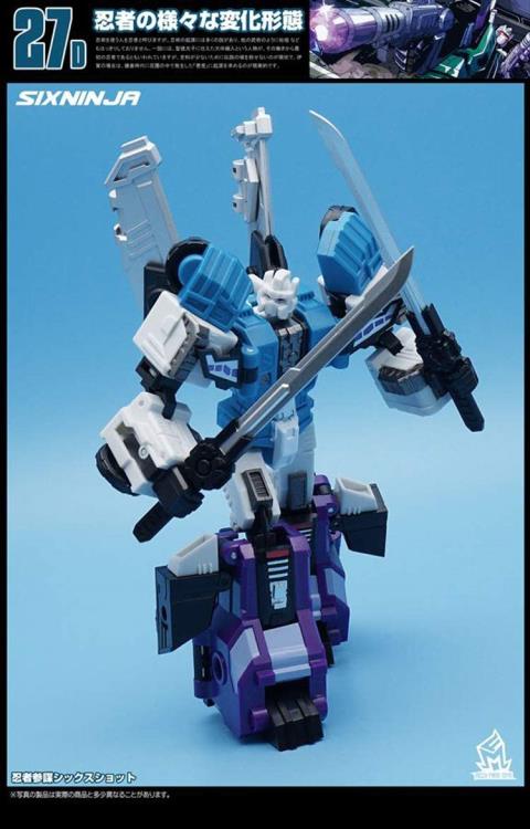 MechFansToys MFT MF-27D SixNinja Sixshot