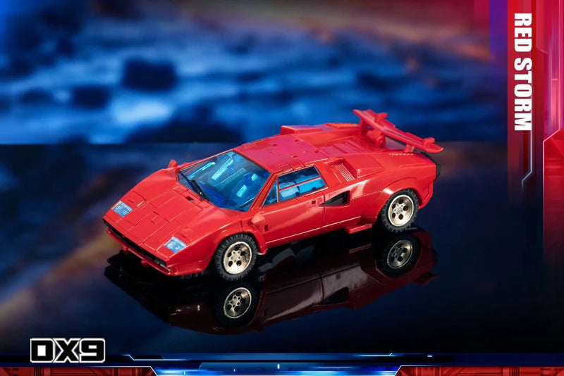 DX9 Toys D-21 Red Storm | Sideswipe