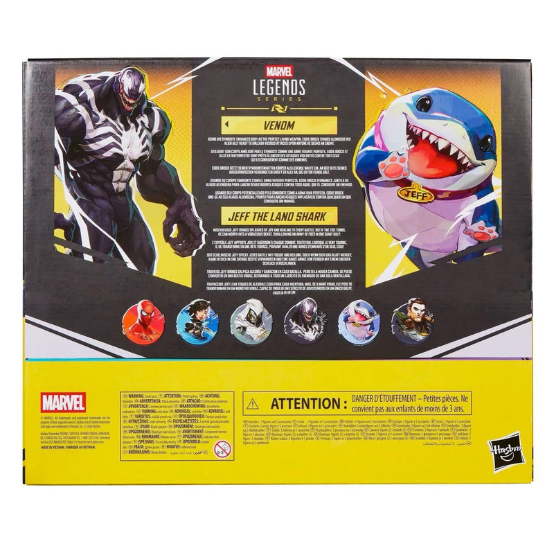 Deposit: Marvel Legends Series Marvel Rivals Venom & Jeff the Land Shark
