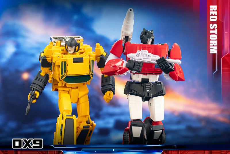 DX9 Toys D-21 Red Storm | Sideswipe