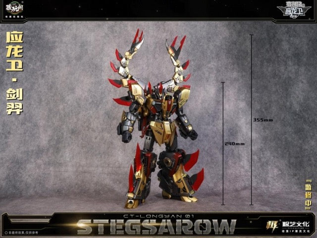 Cang Toys Longyan01 Stegsarow Shuraking Stegosaurus Dinobots | Snarl