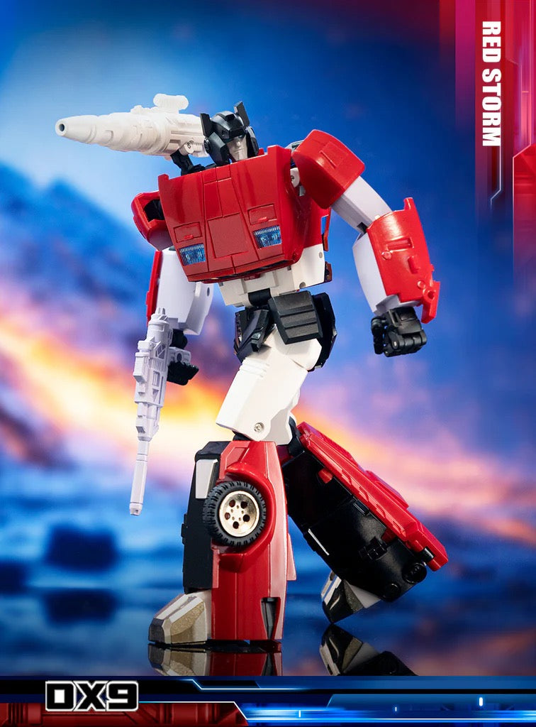 DX9 Toys D-21 Red Storm | Sideswipe