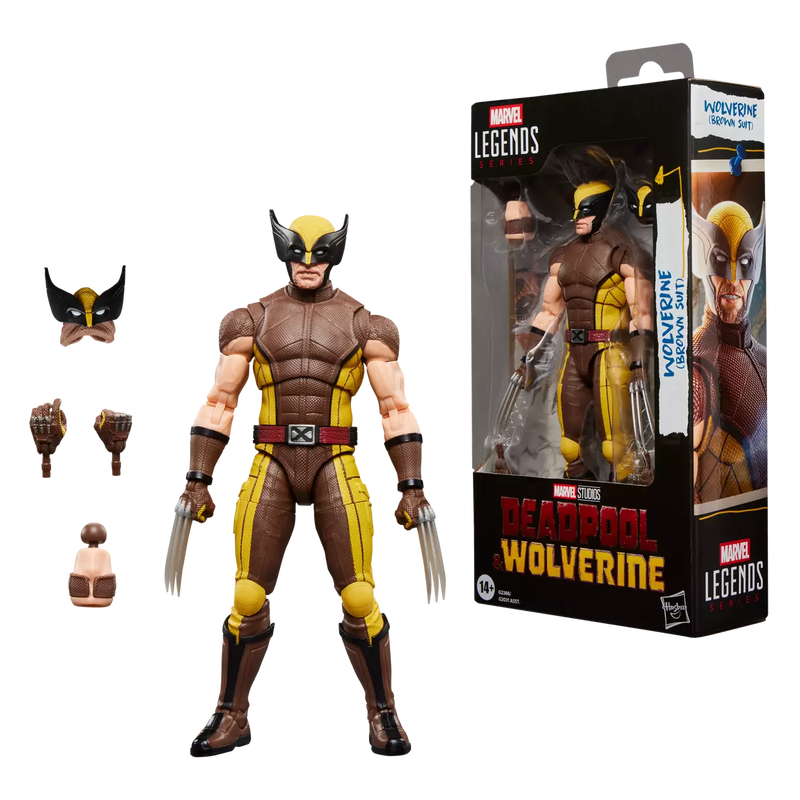 Deposit: Marvel Legends Series Wolverine (Brown Suit)