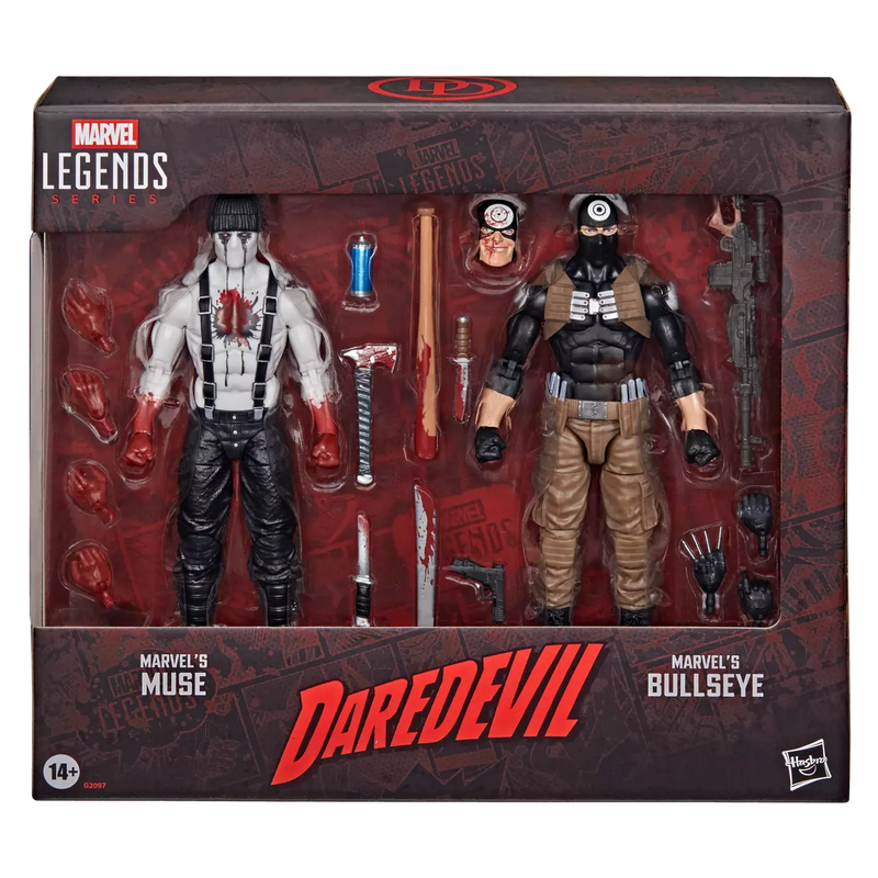 Marvel Legends Series Marvel’s Bullseye and Marvel’s Muse