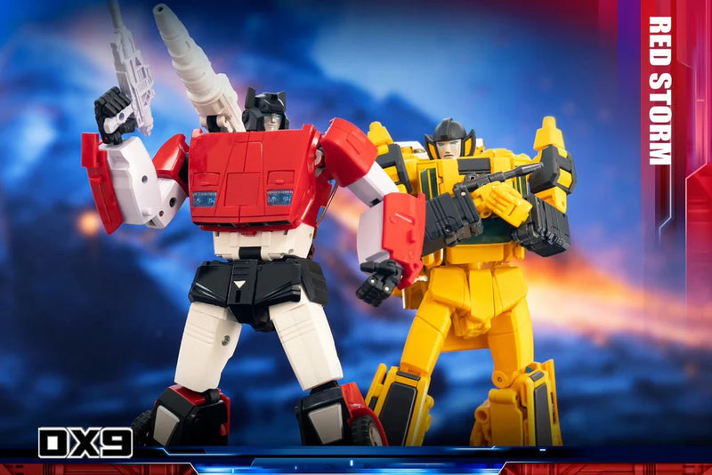 DX9 Toys D-21 Red Storm | Sideswipe