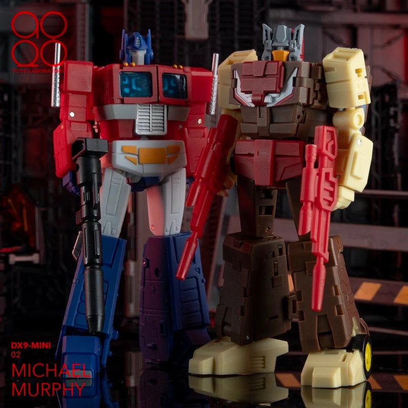 DX9 Mini-02 Michael Murphy Headmasters | Chromedome | Legend Scale