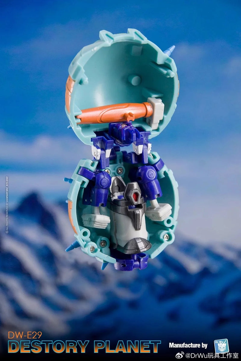 Dr.Wu DW-E01M Destroy Emperor Galvatron & DW-E29 Destroy Planet Grand Galvatron Comic Version Set of 2