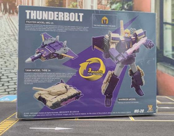 MechFansToys MFT Mechanic Toys MS28 Thunderbolt Blitzwing