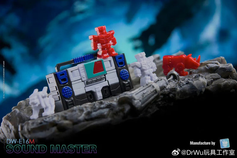 Dr.Wu DW-E02M Monitor & DW-E16M Sound Master SG Ver. | Soundwave & Blaster Set of 2