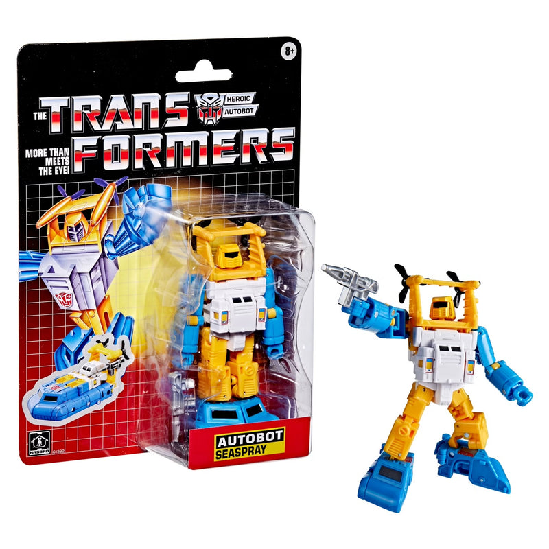 Transformers Retro G1 Autobot Seaspray 5” (Walgreens Exclusive)