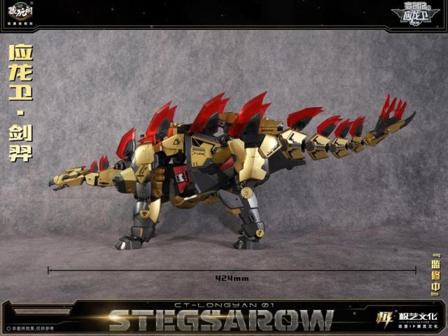 Cang Toys Longyan01 Stegsarow Shuraking Stegosaurus Dinobots | Snarl