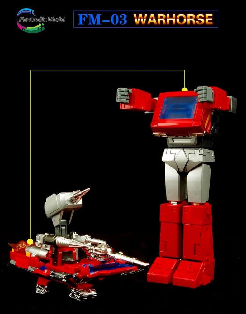 Fans Toys Fantastic Model FM-03 Warhorse (Ironhide)