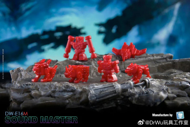 Dr.Wu DW-E02M Monitor & DW-E16M Sound Master SG Ver. | Soundwave & Blaster Set of 2