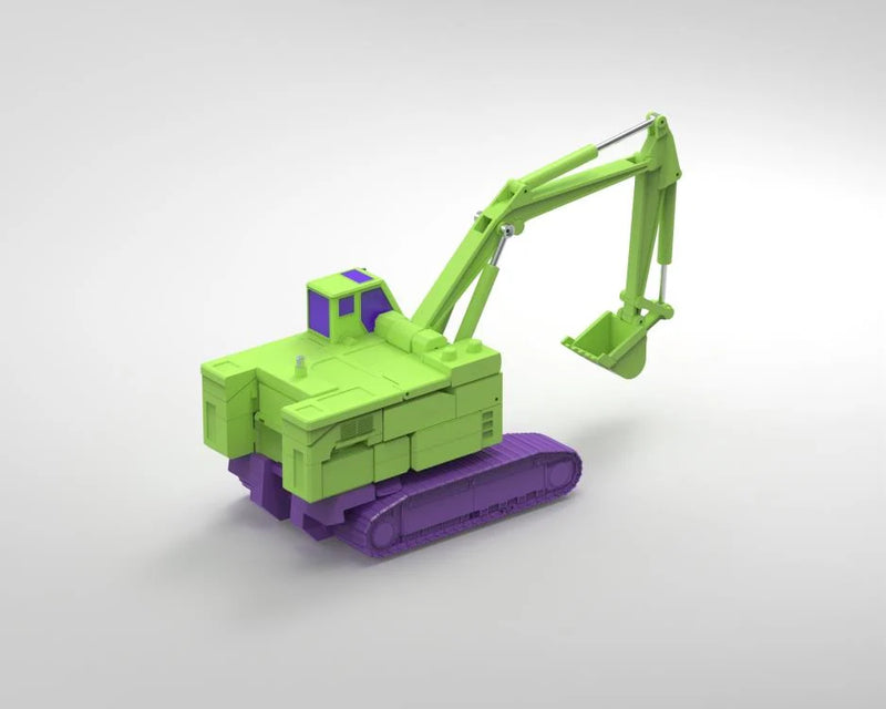 X-Transbots MX-44 Gravedigger | Scavenger (Devastator)