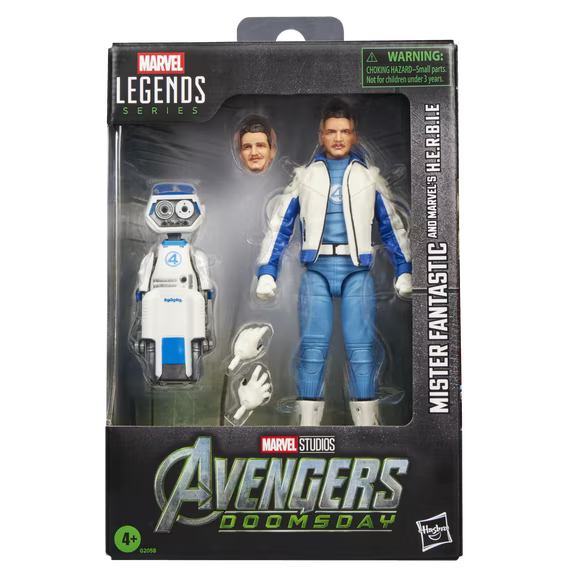 Marvel Legends Series Mister Fantastic & Marvel's H.E.R.B.I.E (Avengers: Doomsday)