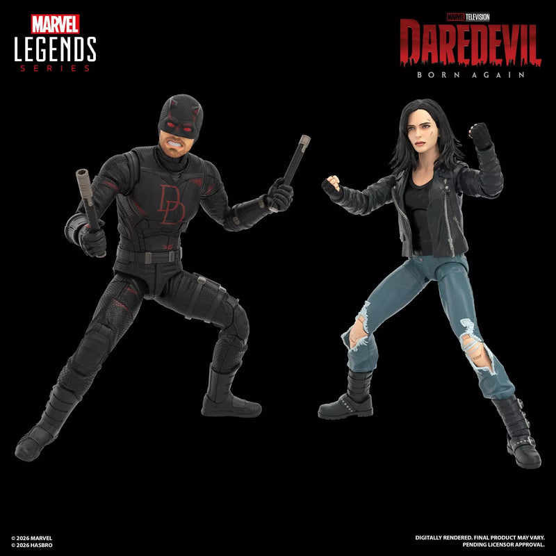 Deposit: Marvel Legends Series Daredevil & Jessica Jones