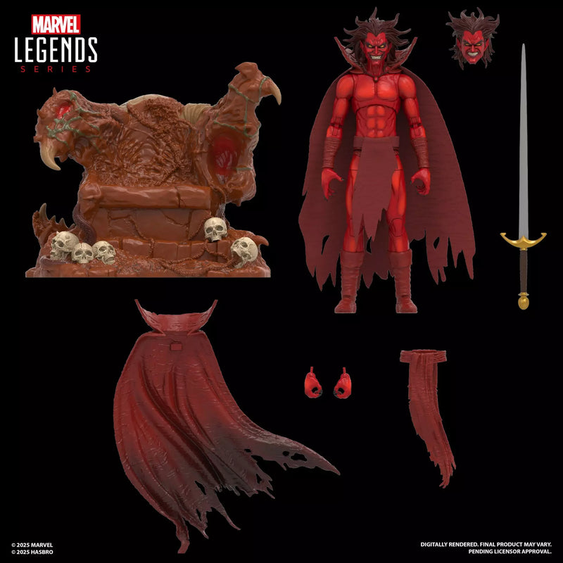 Deposit: Marvel Legends Series Marvel’s Mephisto with Infernal Throne (Pulse Exclusive)