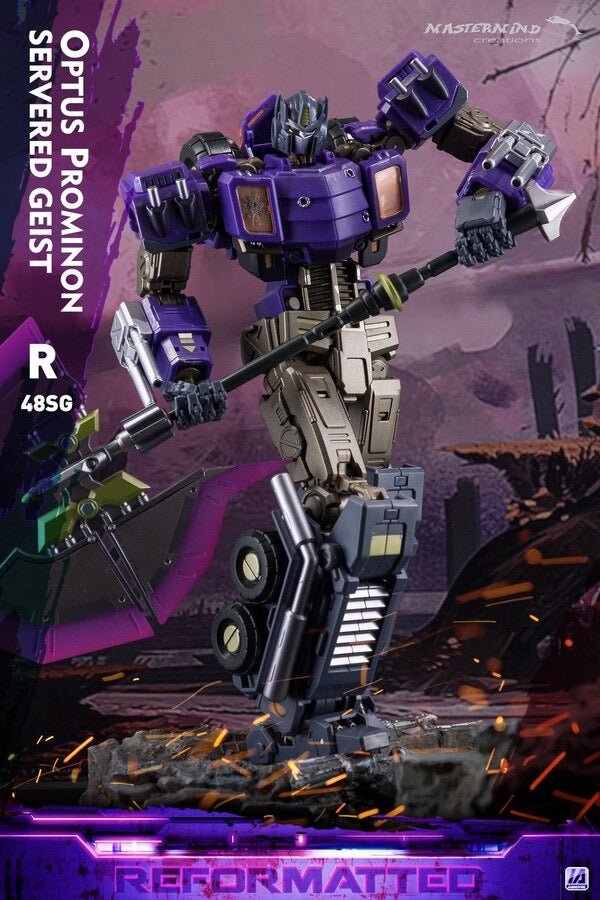 Mastermind Creations R-48SG Optus Prominon Servered Geist Shattered Glass Version
