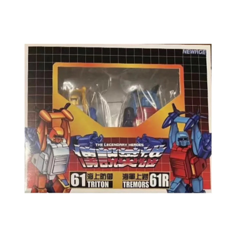 NewAge Toys H61 Triton & H61R Tremors Set of 2 | Seaspray