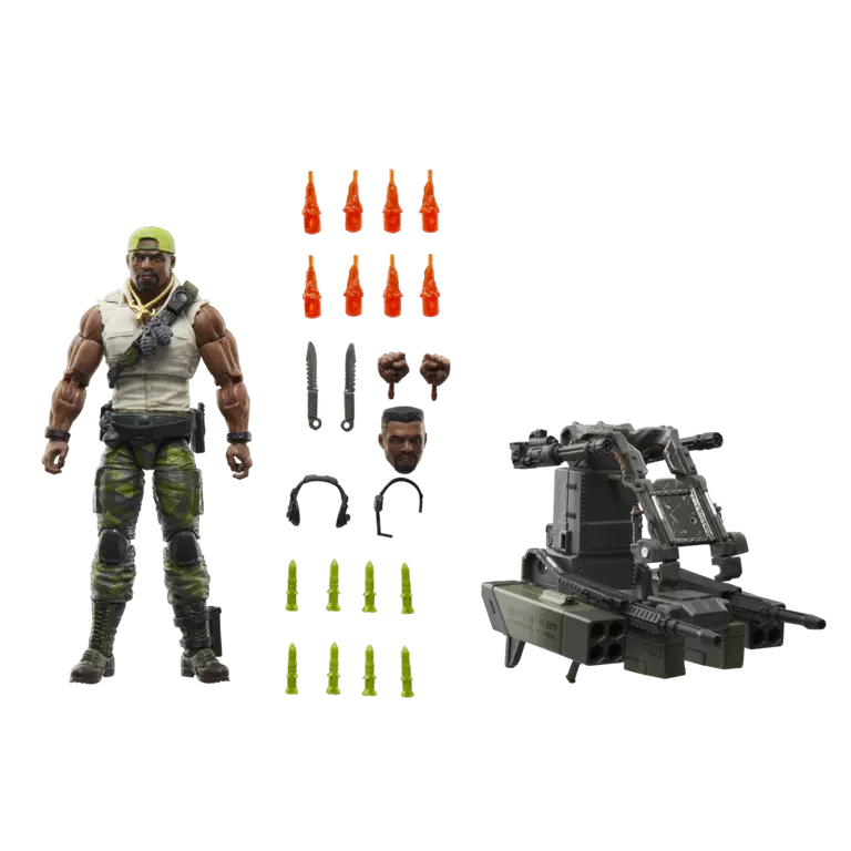 G.I. Joe Classified Series #150, Heavy Duty with Man-Portable Heavy Weapons System