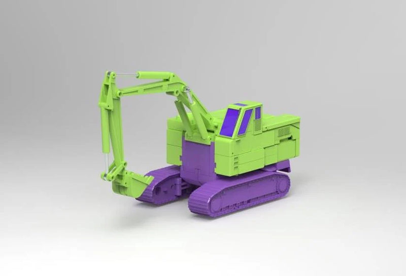 X-Transbots MX-44 Gravedigger | Scavenger (Devastator)