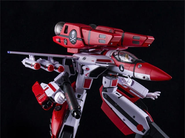 Fugu Model FG-01 Macross VF1S God of Flame w/ Fast Pack Armor Standard Ver.( w/o stand)