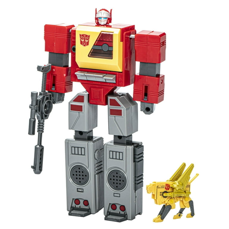 Transformers Toys Retro 40th Anniversary Autobot Blaster & Steeljaw