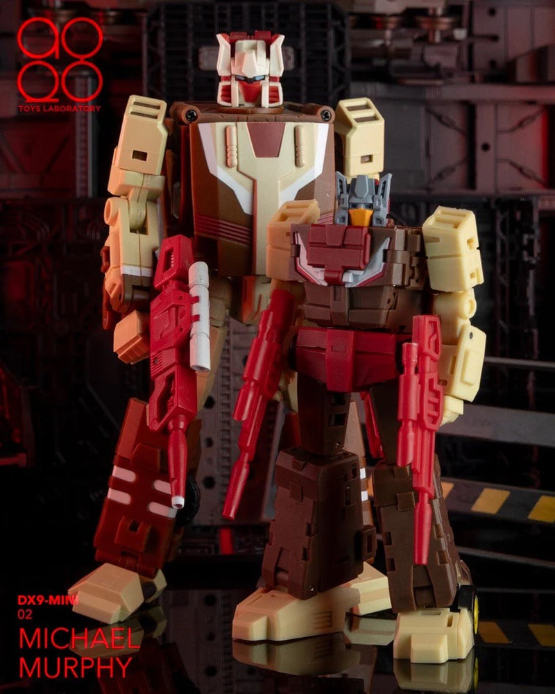 DX9 Mini-02 Michael Murphy Headmasters | Chromedome | Legend Scale