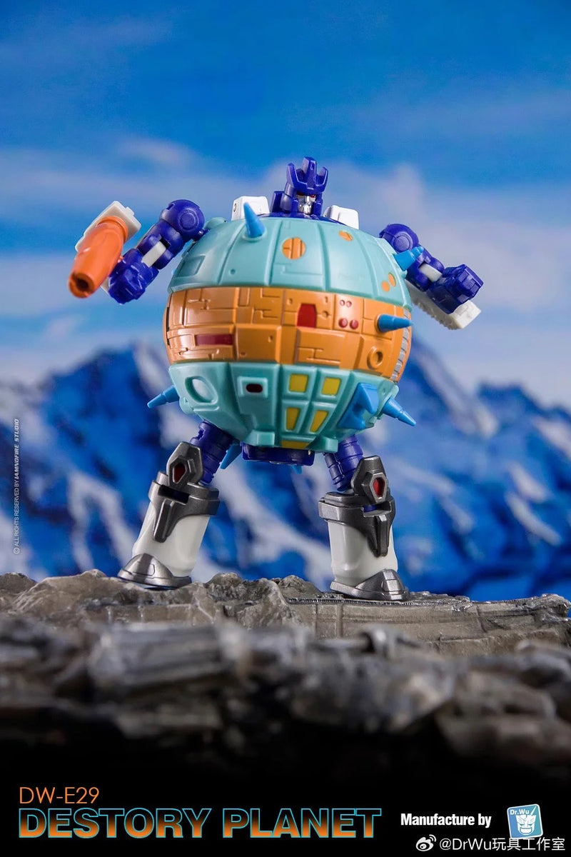 Dr.Wu DW-E01M Destroy Emperor Galvatron & DW-E29 Destroy Planet Grand Galvatron Comic Version Set of 2