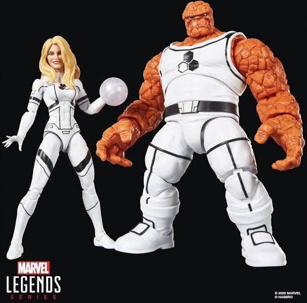 Deposit: Marvel Legends Series Future Foundation Invisble Woman & The Thing