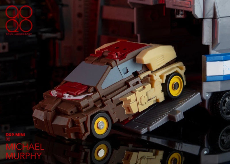 DX9 Mini-02 Michael Murphy Headmasters | Chromedome | Legend Scale