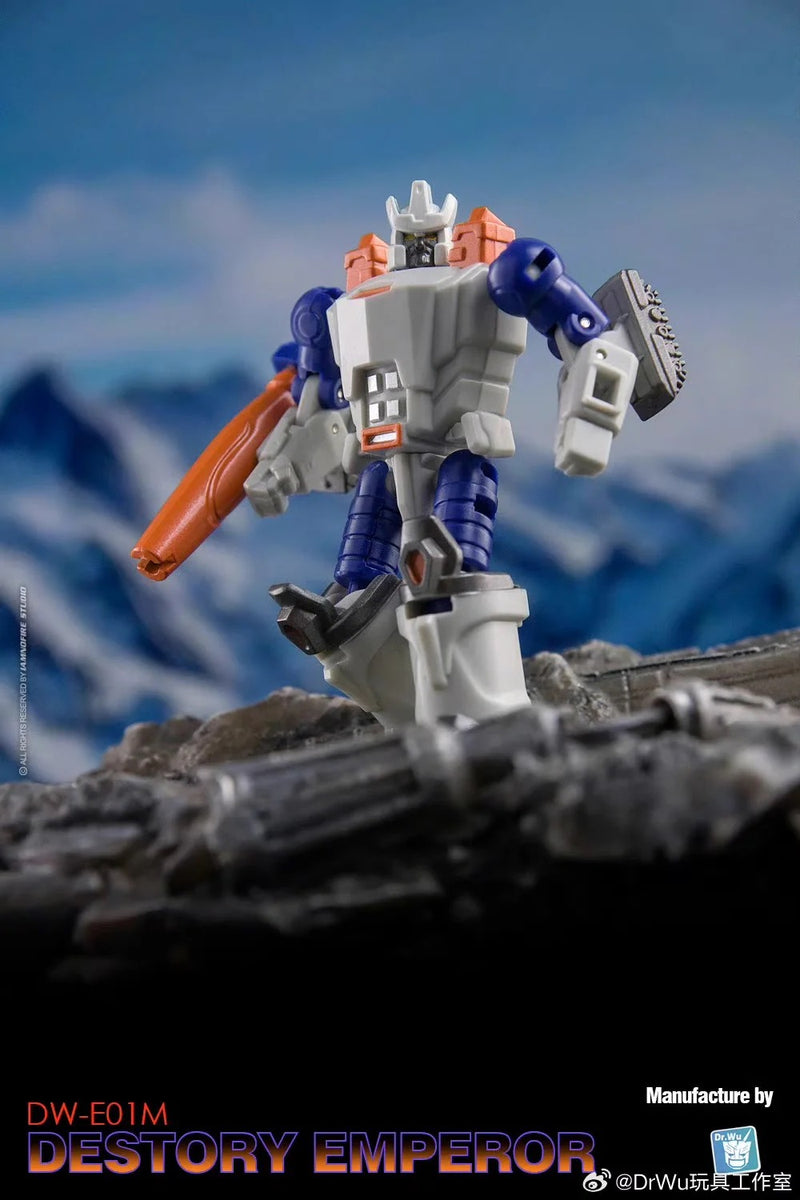 Dr.Wu DW-E01M Destroy Emperor Galvatron & DW-E29 Destroy Planet Grand Galvatron Comic Version Set of 2