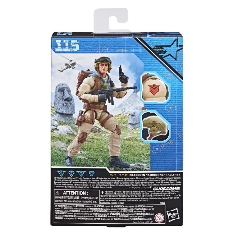 G.I. Joe Classified Series #115 Franklin "Airborne" Talltree