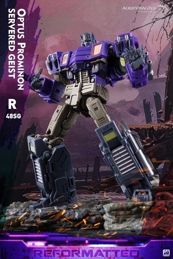 Mastermind Creations R-48SG Optus Prominon Servered Geist Shattered Glass Version