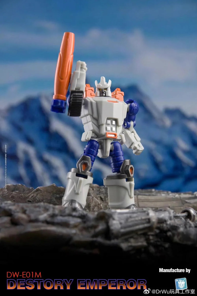 Dr.Wu DW-E01M Destroy Emperor Galvatron & DW-E29 Destroy Planet Grand Galvatron Comic Version Set of 2